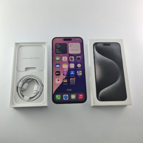 Смартфон Apple iPhone 15 Pro Max 256 GB Black Titanium USED **