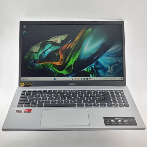 Ноутбук ACER Aspire 3, 15, AMD Ryzen 7 5000 Series, 16 GB / 1 TB, Silver USED ** (2A00025589)
