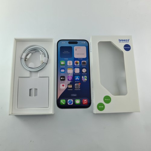 Смартфон Apple iPhone 15 128 GB Blue USED **