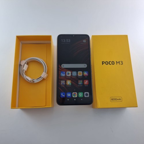 Смартфон POCO M3 128 GB Power Black USED **