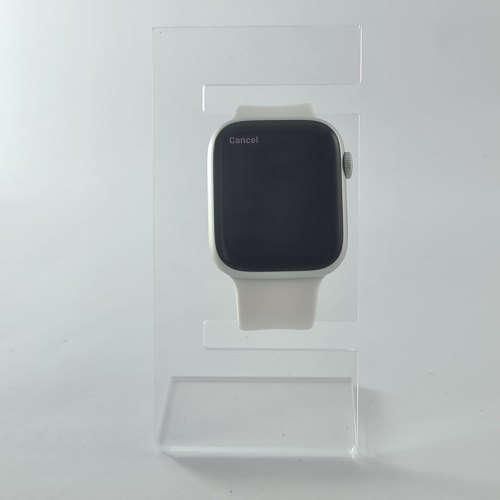 Смарт-годинник Apple Watch Series 8 GPS, 45mm, Silver, White Sport Band USED ** (2CMP6N300503)