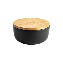 Миска з кришкою KitchenAid Matte Oven-to-table, 15см, 1л, з  чорного керамограніту (CC004972-001)