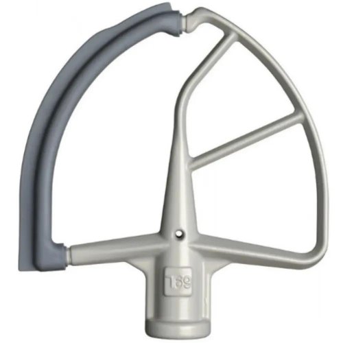 Насадка-лопатка KitchenAid, для чаші 6.9л, з гнучким ребром, сіра (5KFE7T)