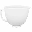 Чаша KitchenAid, 4.7л, керамічна, з ручкою, білий шоколад (5KSM2CB5LW)