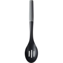 Ложка для сервіровки KitchenAid Coreline, 33.8см, з прорізами, сіра (KAS004OHCGG)