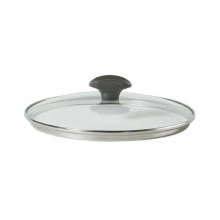 Кришка скляна TVS, 32см, з металевим обідком (94651320030101)