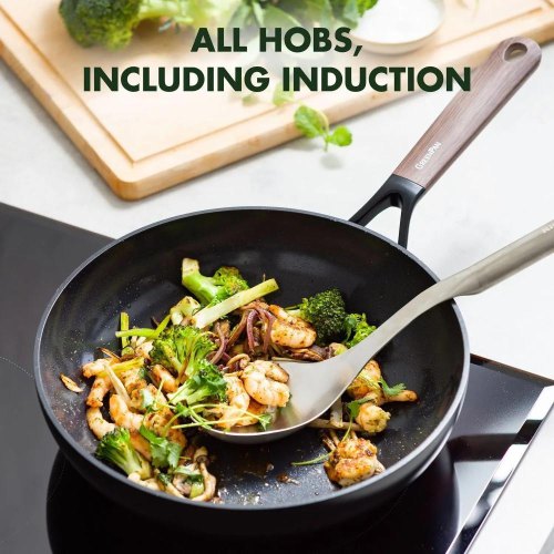 Сковорода ВОК GreenPan Eco Smartshape, 28см, 3.6л, керамічне покриття (CC006443-001)