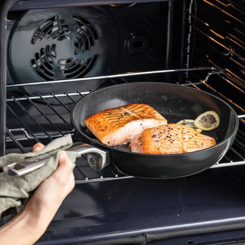 Сковорода ВОК GreenPan Evolution, 28см, 3.6л, керамічне покриття, чорна (CC006388-001)