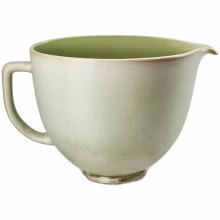 Чаша KitchenAid, 4.7л, керамічна, з ручкою (5KSM2CB5PSL)