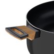 Каструля Bergner Earth black, 28см, 6л, з кришкою (BG-32037-BK)