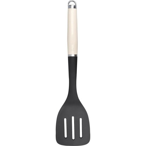 Лопатка KitchenAid Coreline, 35.6см, з прорізами, кремова (KAG002OHACE)