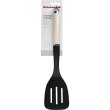Лопатка KitchenAid Coreline, 35.6см, з прорізами, кремова (KAG002OHACE)