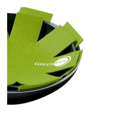 Захист для зберігання сковорідок GreenPan, 2шт, 27/34см, салатовий (CC000749-001)