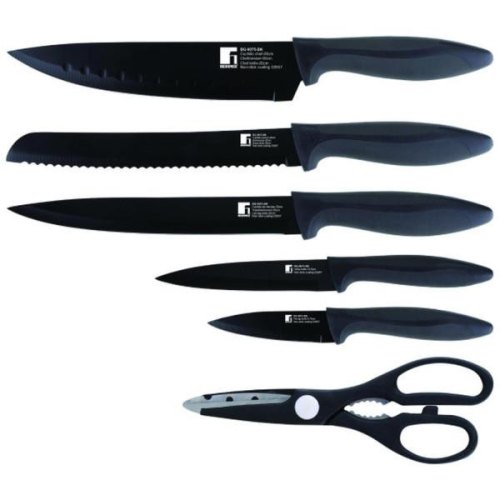 Набір ножів Bergner Osaka, 6 предметів (BG-9075-BK)