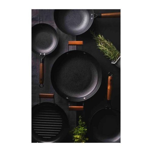 Сковорода ВОК MasterPro Odin, 24см, чавунна (BGMP-3818)