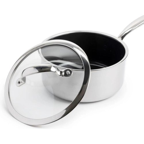 Набір ковшів GreenPan Premiere, 16/18/20см, 1.6/2.1/3.1л, з кришками, керамічне покриття (CC003822-001)