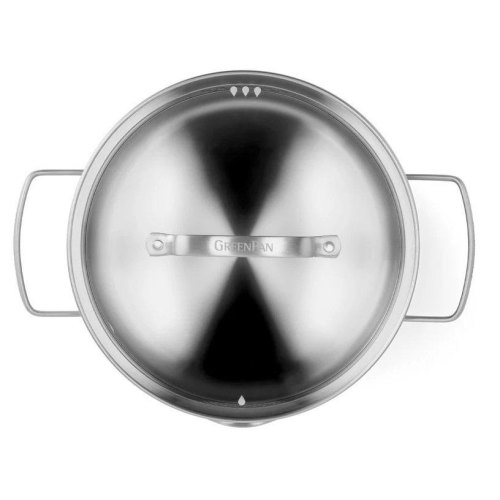 Каструля GreenPan Chef's Collection, 22см, 4.76л, з кришкою (CC007731-001)