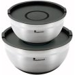Набір мисок з кришками MasterPro Foodies collection, 2шт (BGMP-1553)