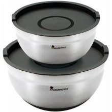 Набір мисок з кришками MasterPro Foodies collection, 2шт (BGMP-1553)