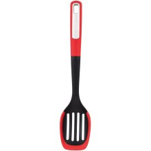 Ложка кулінарна Bergner Mars, 34см, з прорізами (BG-38871-RD)