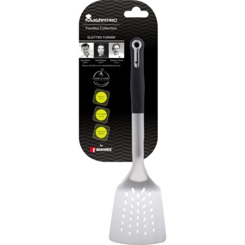 Лопатка кулінарна MasterPro Foodies collection, 33.6см, з прорізами (BGMP-4859)