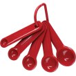 Набір мірних ложок KitchenAid Universal, 5шт, червоний (KQG057OHERE)