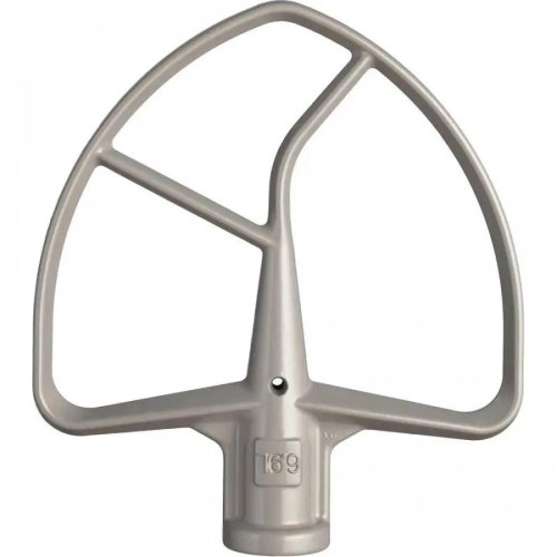 Насадка-лопатка KitchenAid, для чаші 6.9л, нержавіюча сталь (5K7FB)