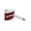 Ківш KitchenAid Steel Core, 18см, 2л, з кришкою, червоний (CC003264-001)