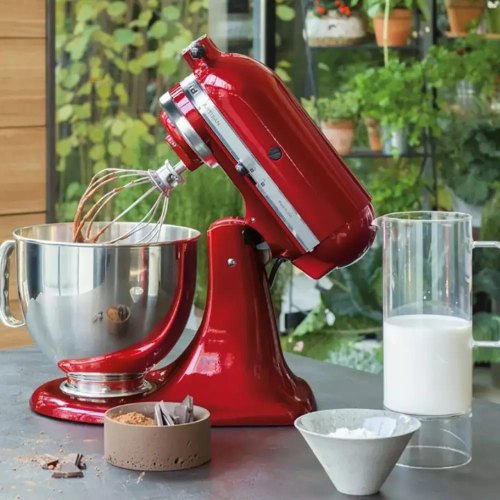 Чаша KitchenAid, 3.3л, нержавіюча сталь, полірована, з ручкою (5KSM35SSFP)