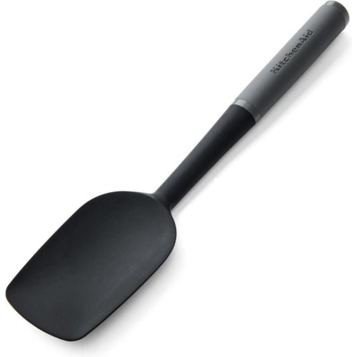 Лопатка силіконова KitchenAid Coreline, 34см, сіра (KAS030OHCGG)