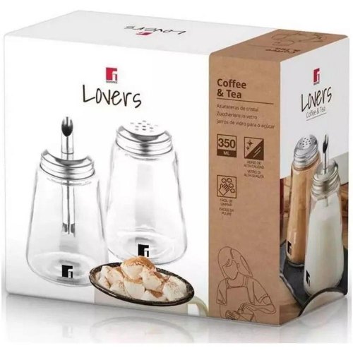 Набір ємностей для спецій Bergner Coffee & tea lovers, 200мл, 2 предмети (BG-48570-MM)