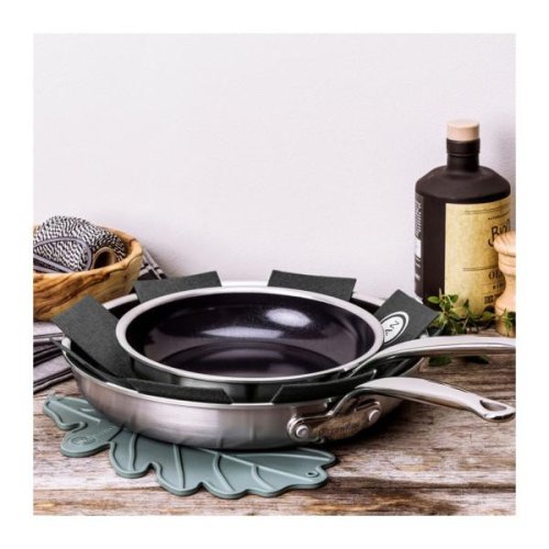 Захист для зберігання сковорідок GreenPan, 3шт, чорний (CC002582-001)
