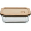 Контейнер для зберігання їжі Bergner Naturally, 650мл (BG-25252-MM)