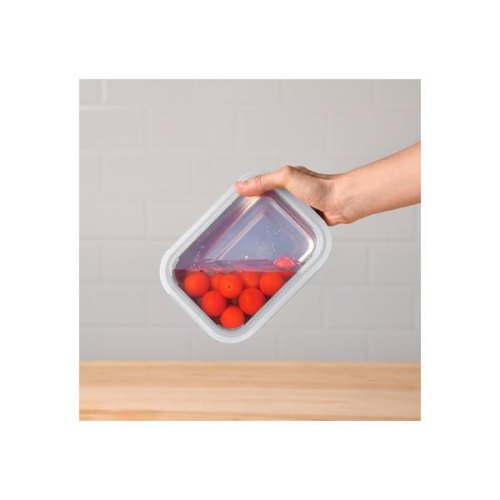 Контейнер для зберігання їжі Bergner Go Lovers, 690мл, круглий, нержавіюча сталь (BG-36315-GY)