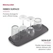 Килимок для сушки посуду KitchenAid Sinkware, 43х18см, сірий (KEG186OHGSA)