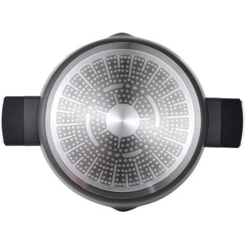 Каструля Bergner Ion, 6л, з кришкою (BG-35802-BK)