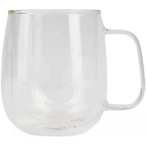 Набір чашок склянних Bergner Coffee & tea lovers, 400мл, 2шт (BG-20116-MM)