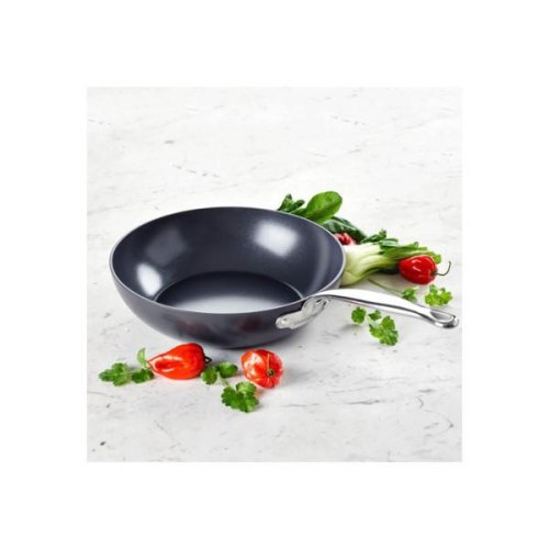 Сковорода ВОК GreenPan Barcelona Pro, 28см, 3.6л, керамічне покриття (CC005326-001)