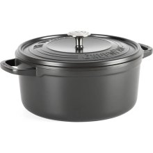 Каструля GreenPan Featherweights, 22см, 3.3л, керамічне покриття, з кришкою, чорна (CC005056-001)