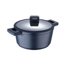 Каструля MasterPro Indigo, 24см, з кришкою (BGMP-7979)