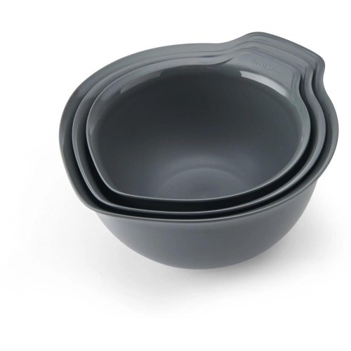 Набір мисок KitchenAid Coreline, 3шт, 2.4/3.3/4.3л, сірий (KQG175OSCGG)