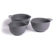 Набір мисок KitchenAid Coreline, 3шт, 2.4/3.3/4.3л, сірий (KQG175OSCGG)