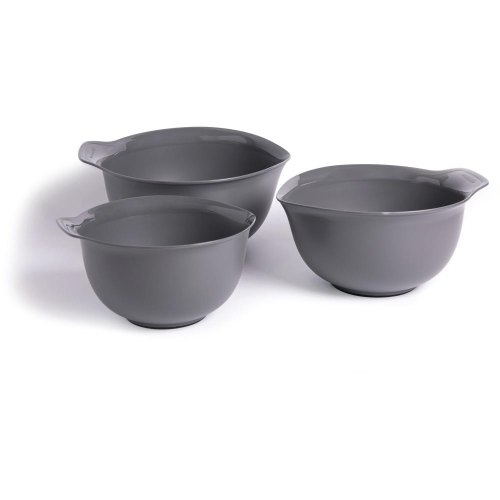 Набір мисок KitchenAid Coreline, 3шт, 2.4/3.3/4.3л, сірий (KQG175OSCGG)