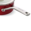 Ківш KitchenAid Steel Core, 20см, 2.4л, з кришкою, чорний (CC003288-001)
