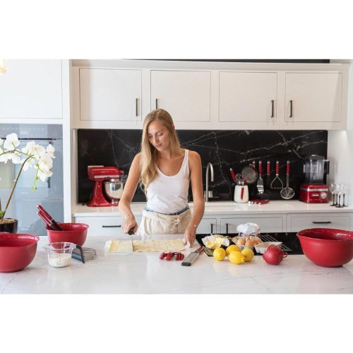 Набір мірних ковшиків KitchenAid Universal, 4шт, 59мл/79мл/118мл/237мл, червоний (KQG058OHERE)