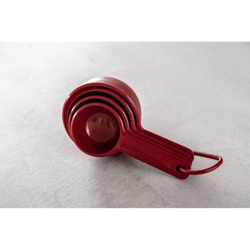 Набір мірних ковшиків KitchenAid Universal, 4шт, 59мл/79мл/118мл/237мл, червоний (KQG058OHERE)