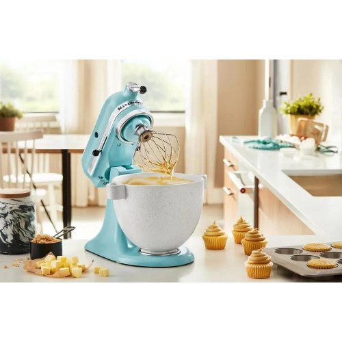 Чаша KitchenAid, 4.7л, керамічна, з двома ручками (5KSM2CB5PSS)