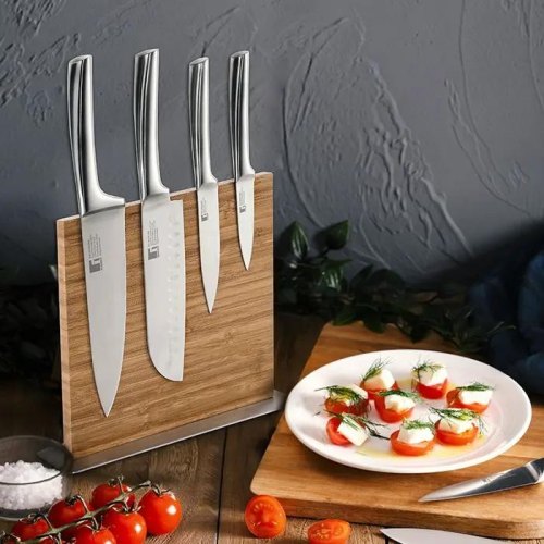 Набір ножів з підставкою Bergner Kobe, 5 предметів (BG-39300-MM)