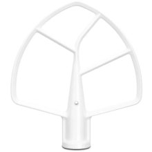 Насадка-лопатка KitchenAid, для міксера з підйомною чашею 5.6л/6.6л, біла (5KSMBLWF)