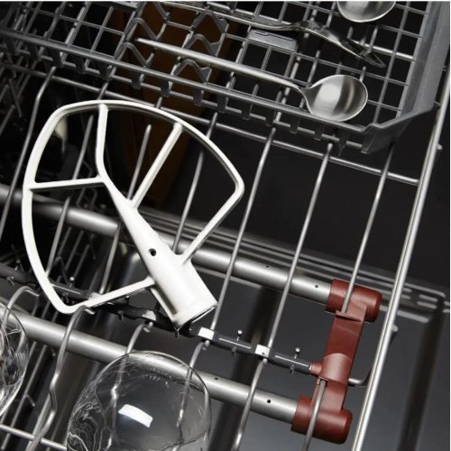 Насадка-лопатка KitchenAid, для міксера з підйомною чашею 5.6л/6.6л, біла (5KSMBLWF)